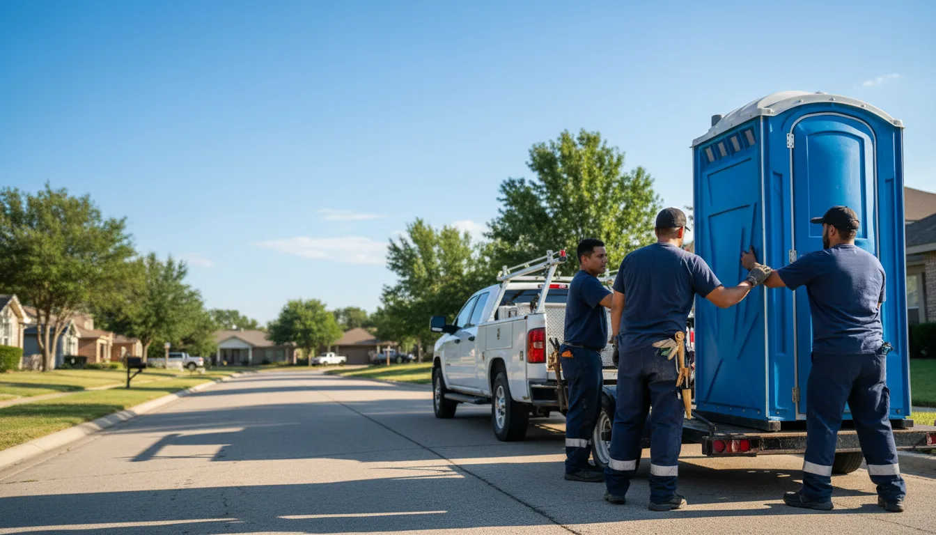 Portable Toilet Rental in Hallett, OK near me